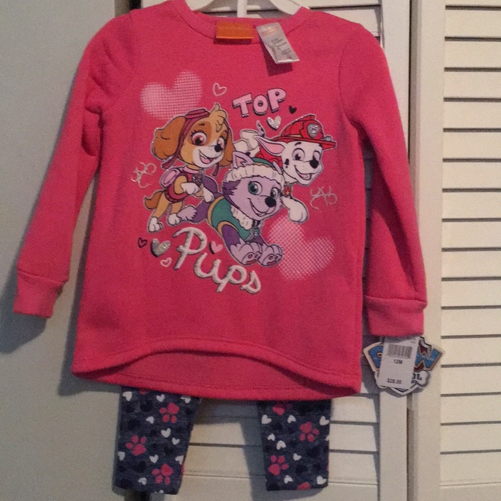 Toddler girls Paw Patrol outfit